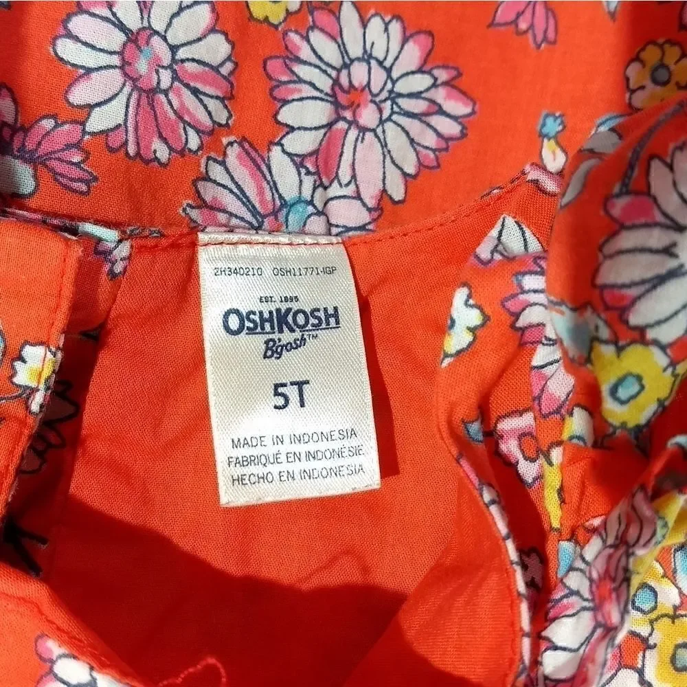 Oshkosh girls long sleeve dress